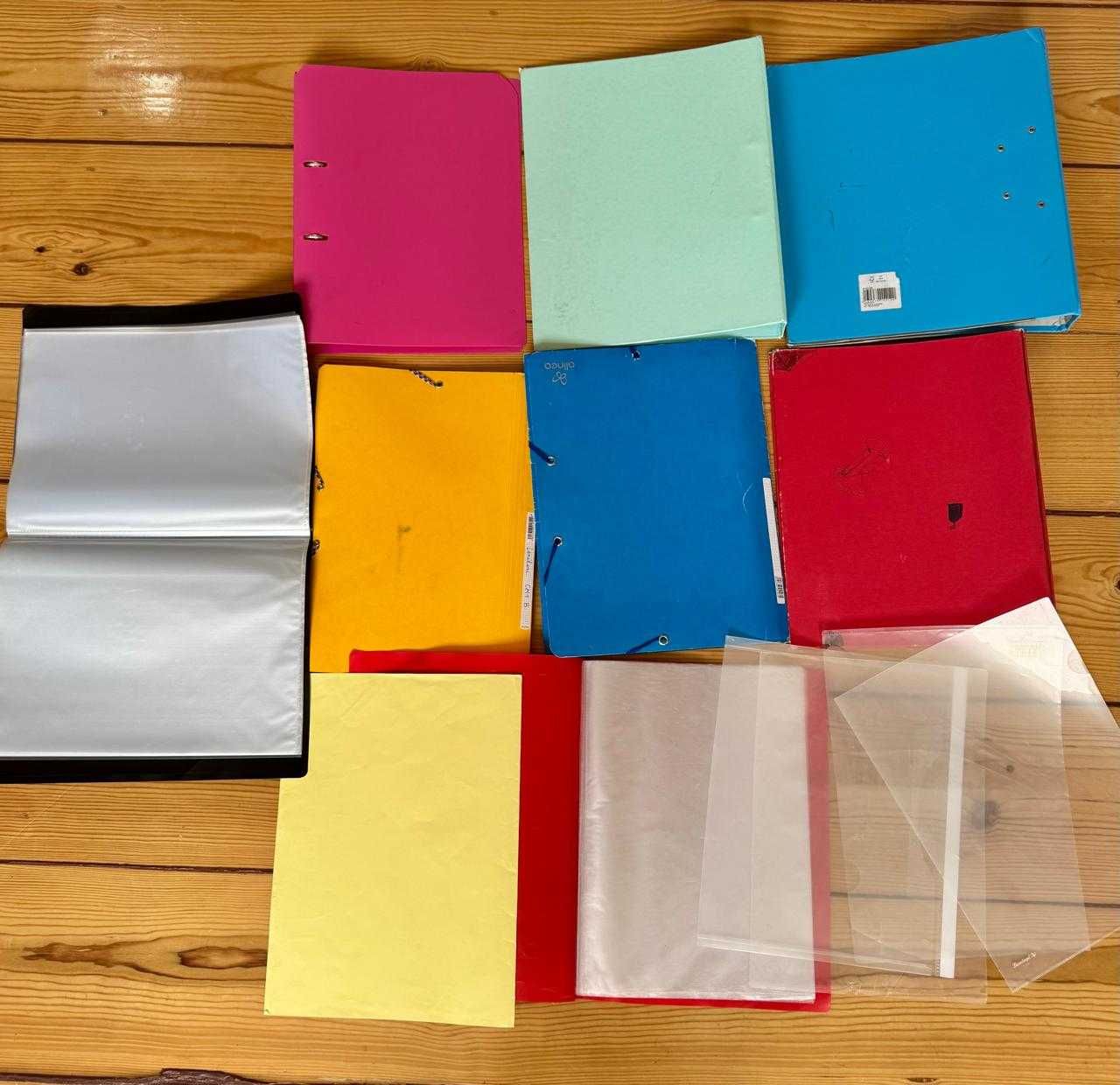 Conjunto de Pastas e Porta-Documentos