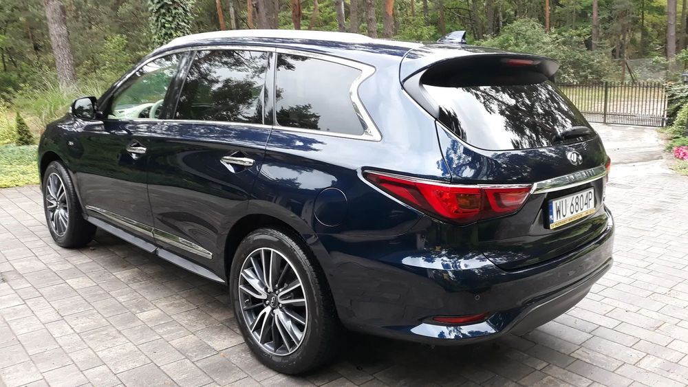 Infiniti QX60 Salon, przejęcie leasingu, kremowe skóry, najbogatsze wyposażenie