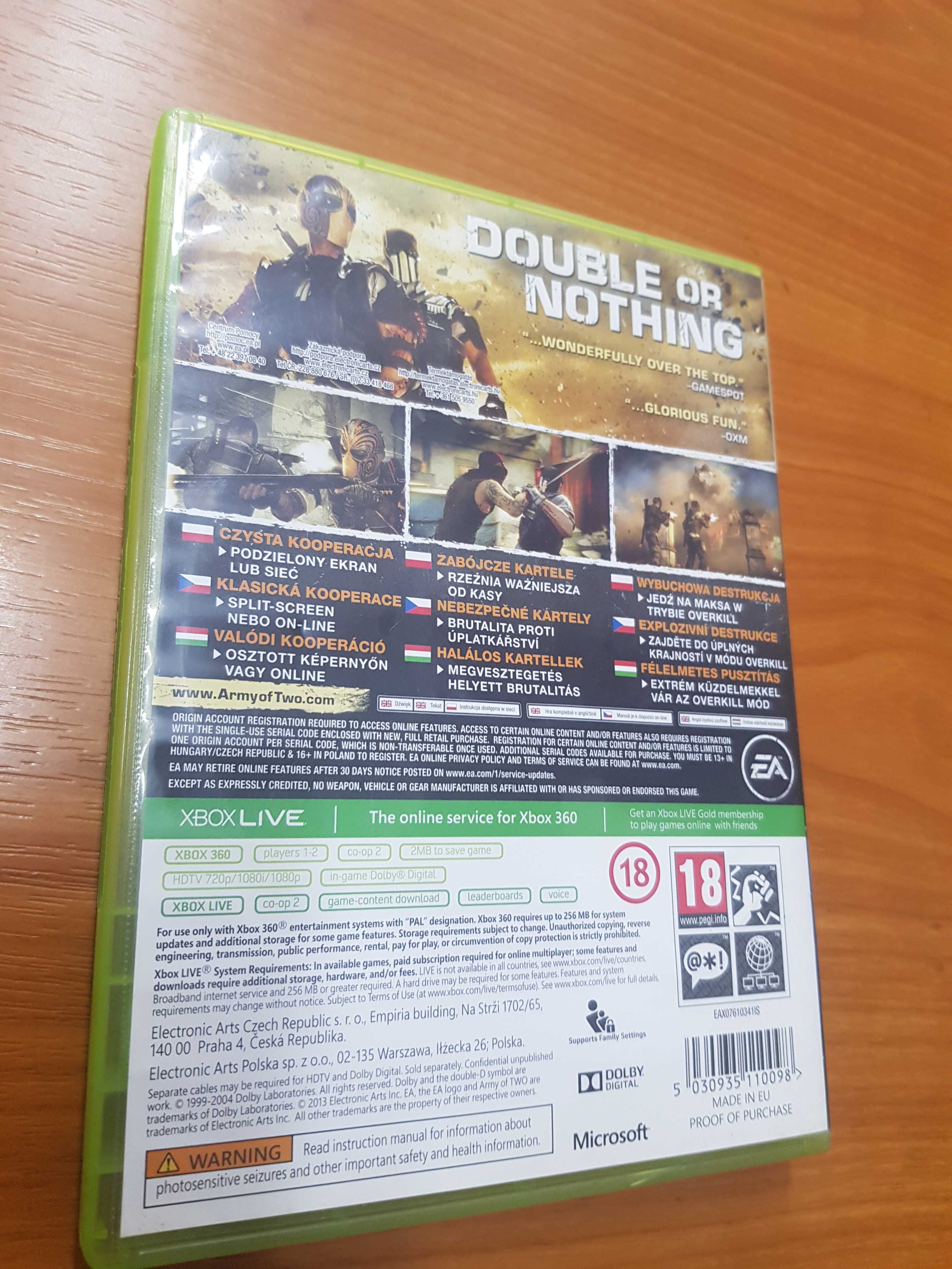 Army of Two The Devil's Cartel Xbox 360 Sklep Iława