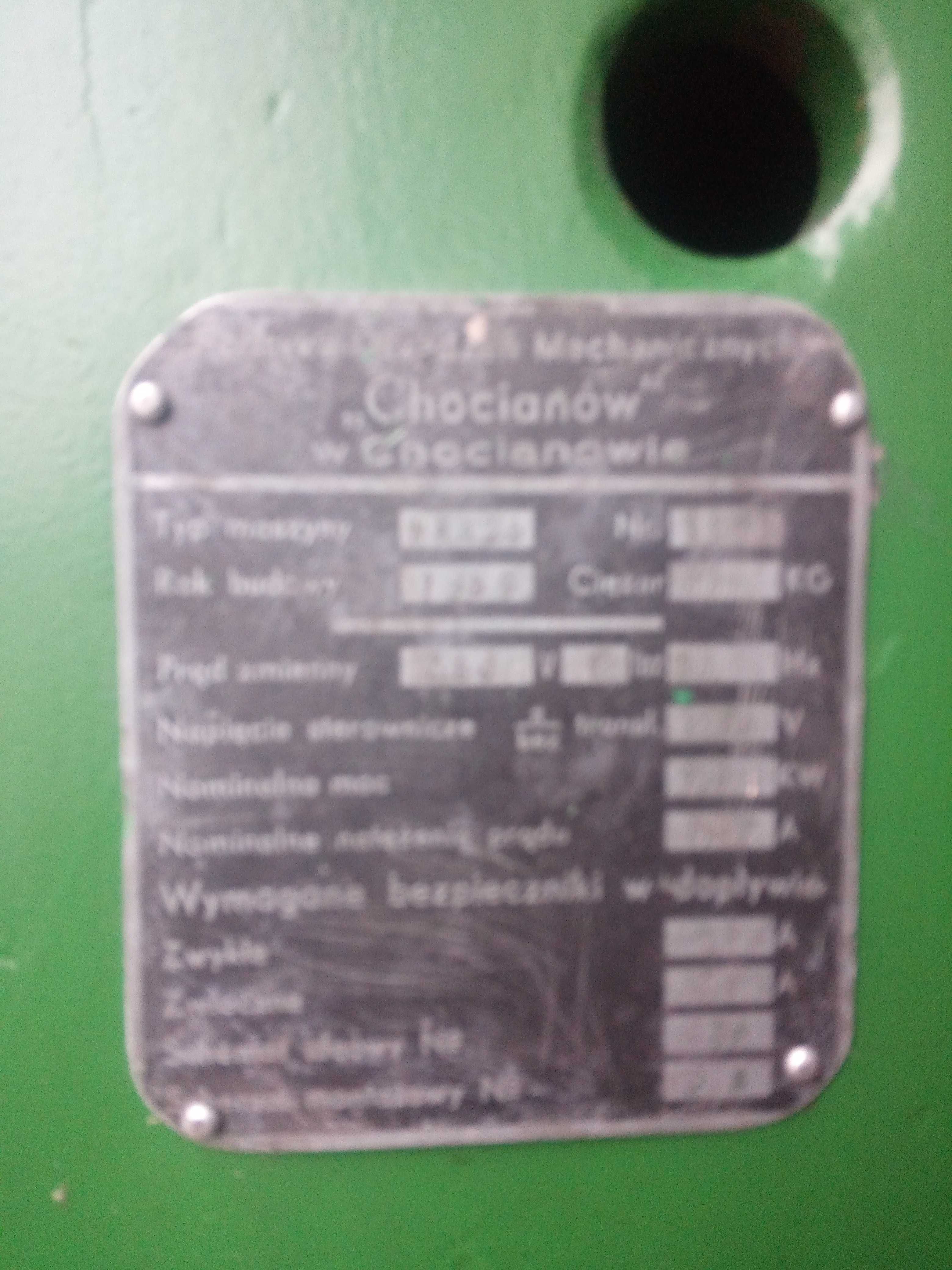 Wiertarka kolumnowa WKA25 Chocianów