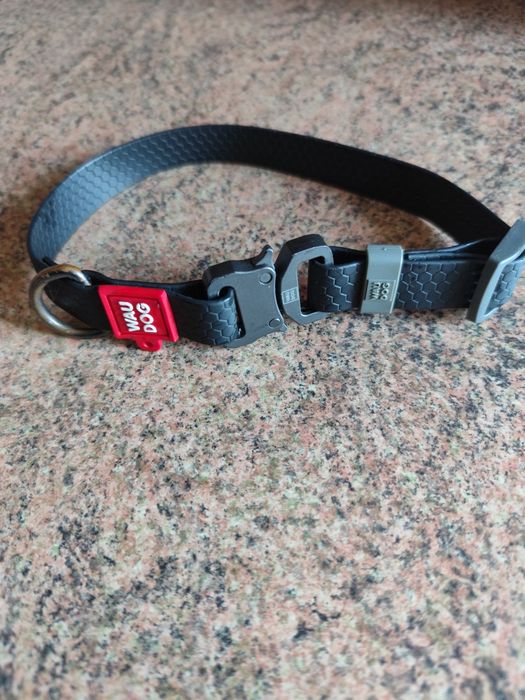 Obroża Wau Dog regulowana, idealna dla silnych psów