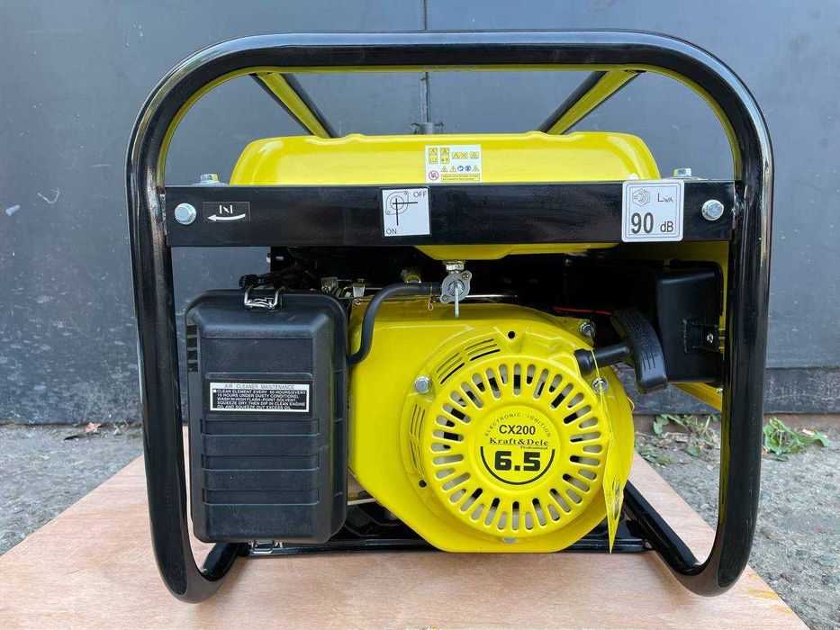 Генератор KraftDele KD106 - 3 квт, ручний, мідна, доставка безкоштовна