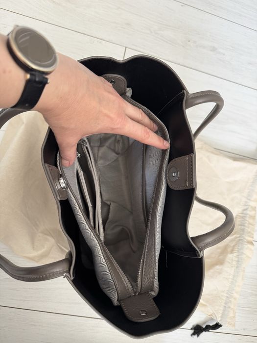 Сумка тоут шопер шкіряна