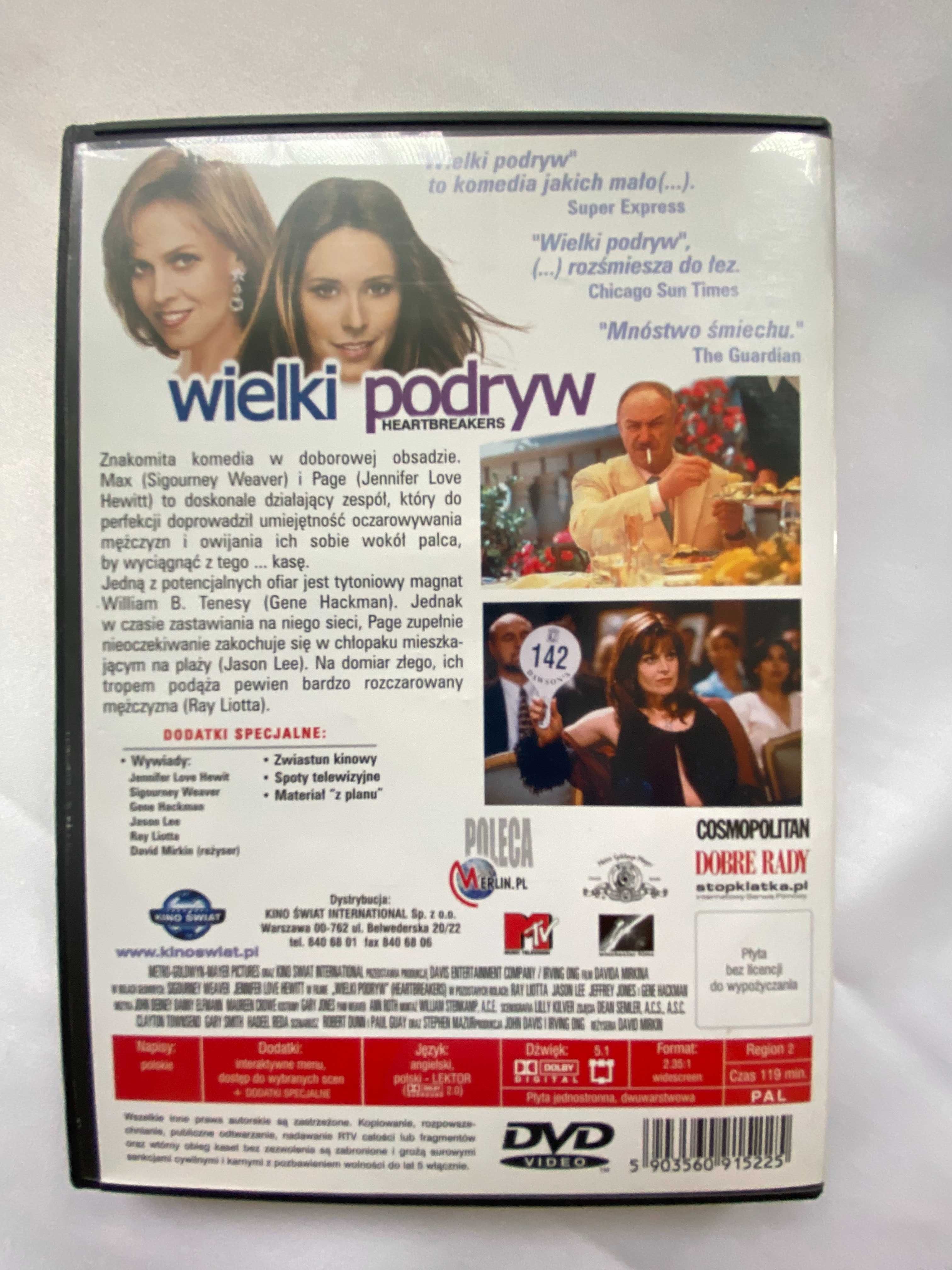 Wielki Podryw-film na plycie DVD