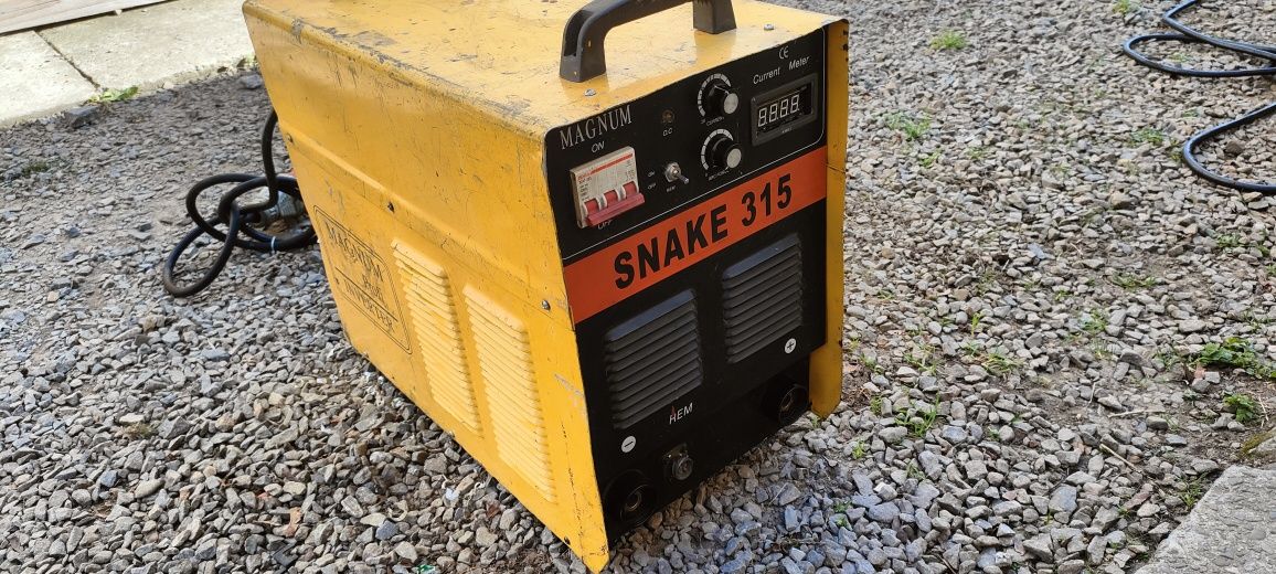Spawarka inwertorowa Magnum Snake 315, długie przewody