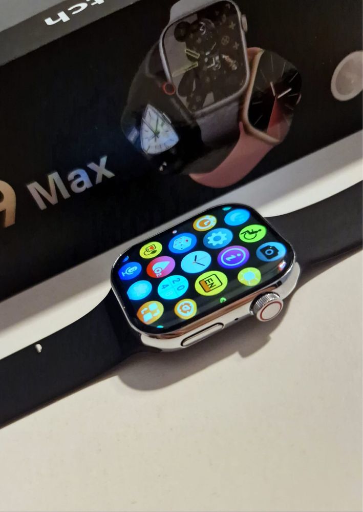 Smartwatch S9 MAX czarny