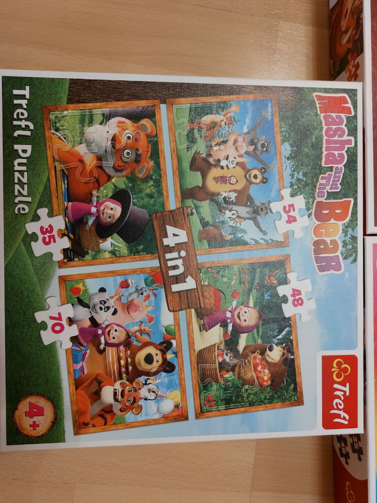 Puzzle Trefl 3 sztuki