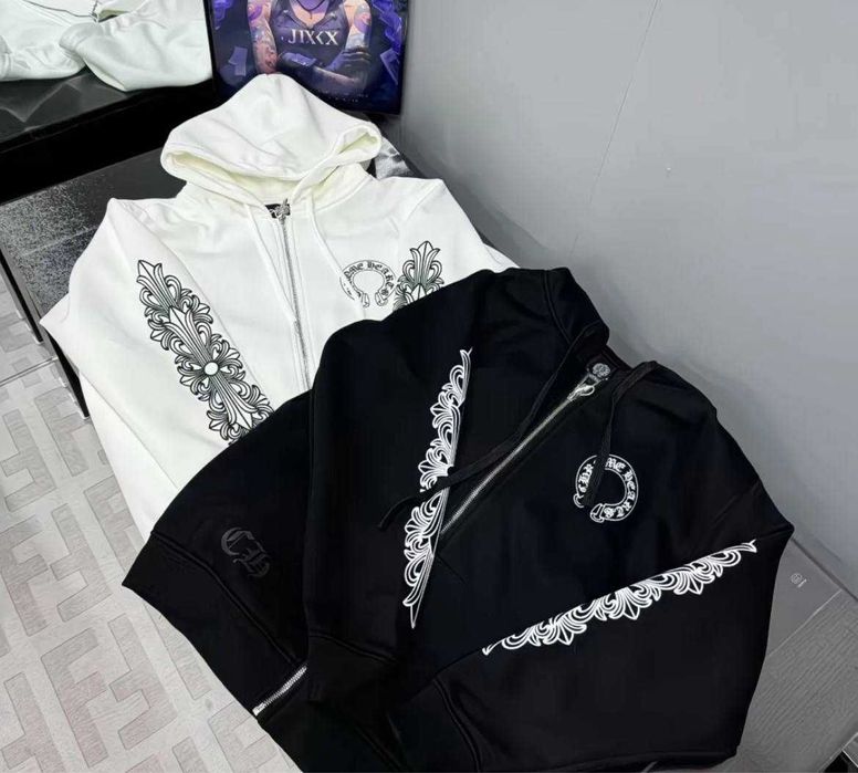 Зіп худі Chrome hearts хром харт зип худи