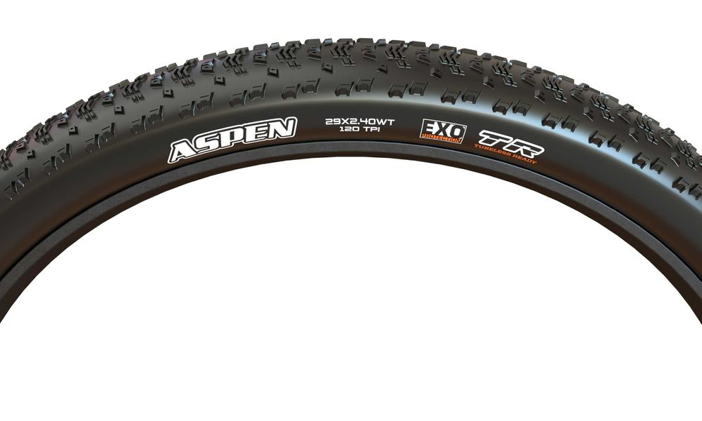 29x2.4 OPONA , opony MAXXIS Aspen WT EXO TR kevlar, czarne , para opon