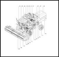 New Holland TC 5070, 5080, TF 42, 44, 46, 76, 78 katalog części