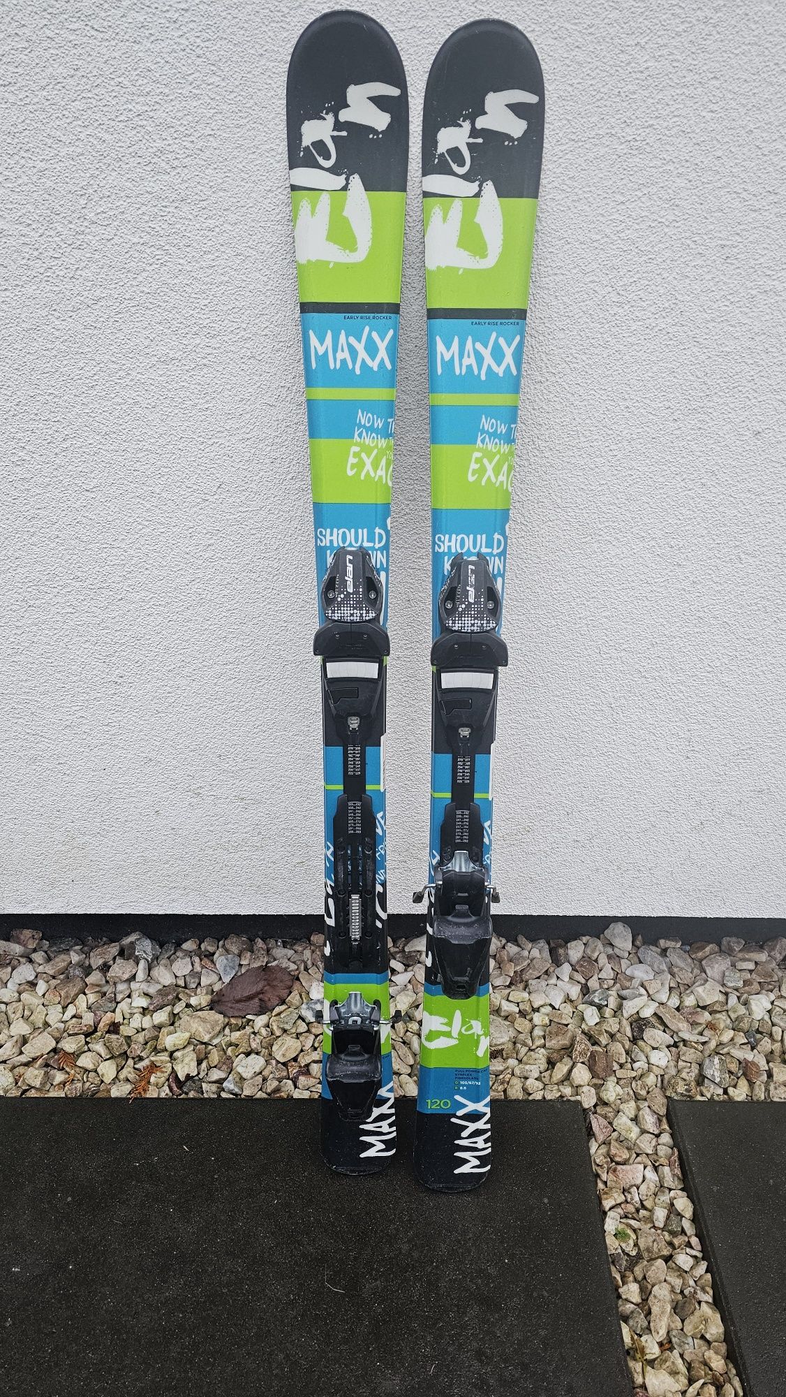 Narty 120cm jak nowe