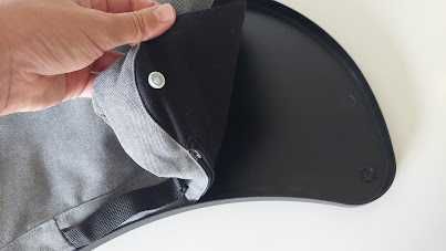 Podstawka pod laptopa wygodna poduszka Ikea Byllan Vissle szary Czarny