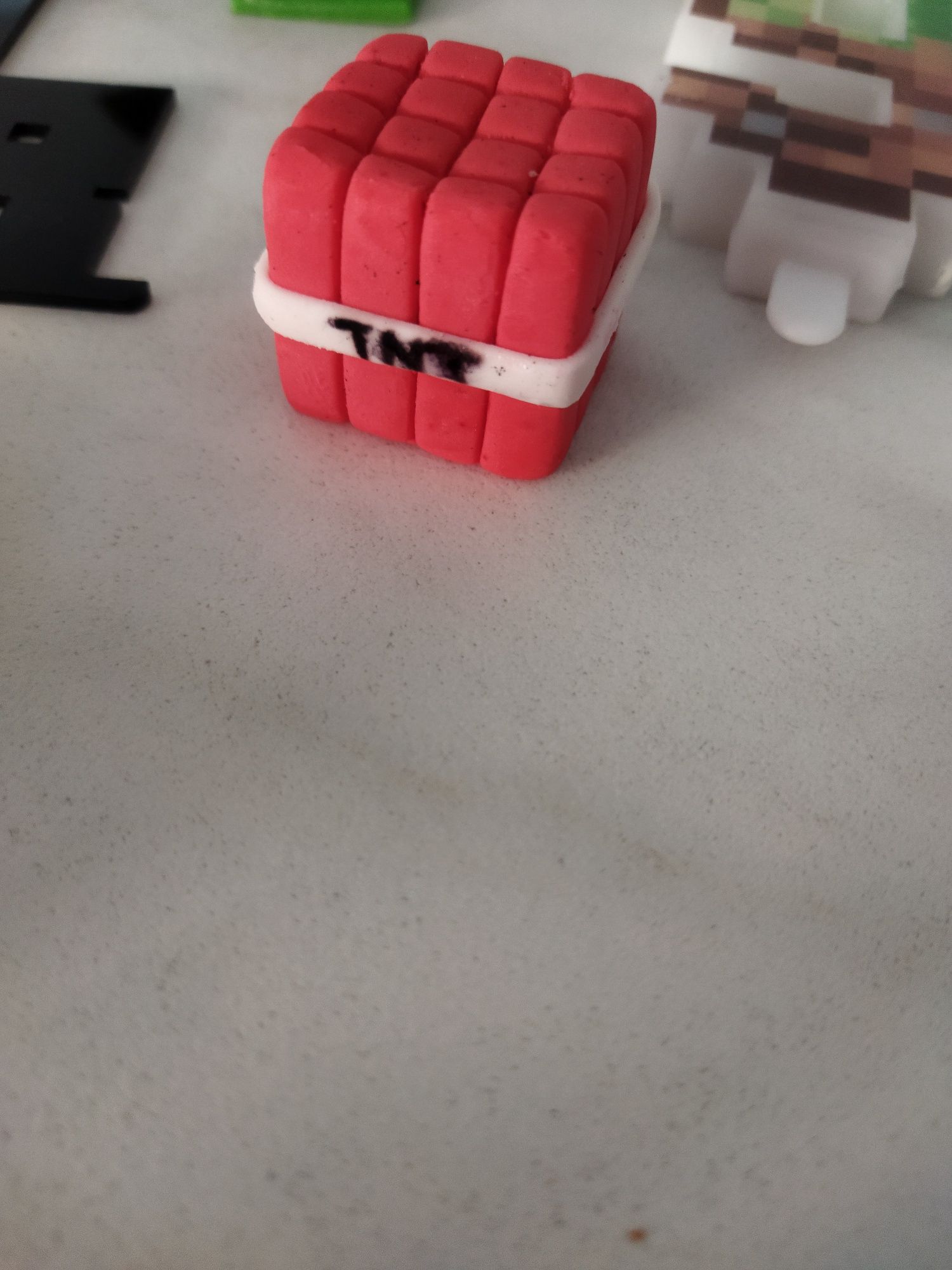 Figurki na tort Minecraft