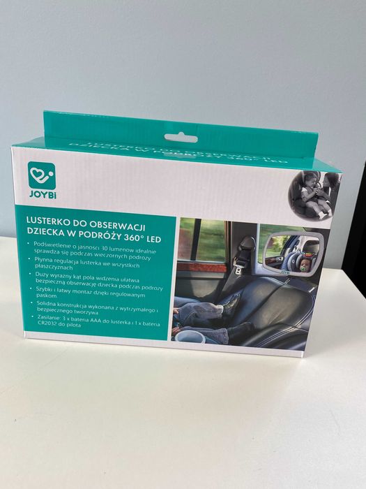 JOYBI lusterko do obserwacji dziecka LED