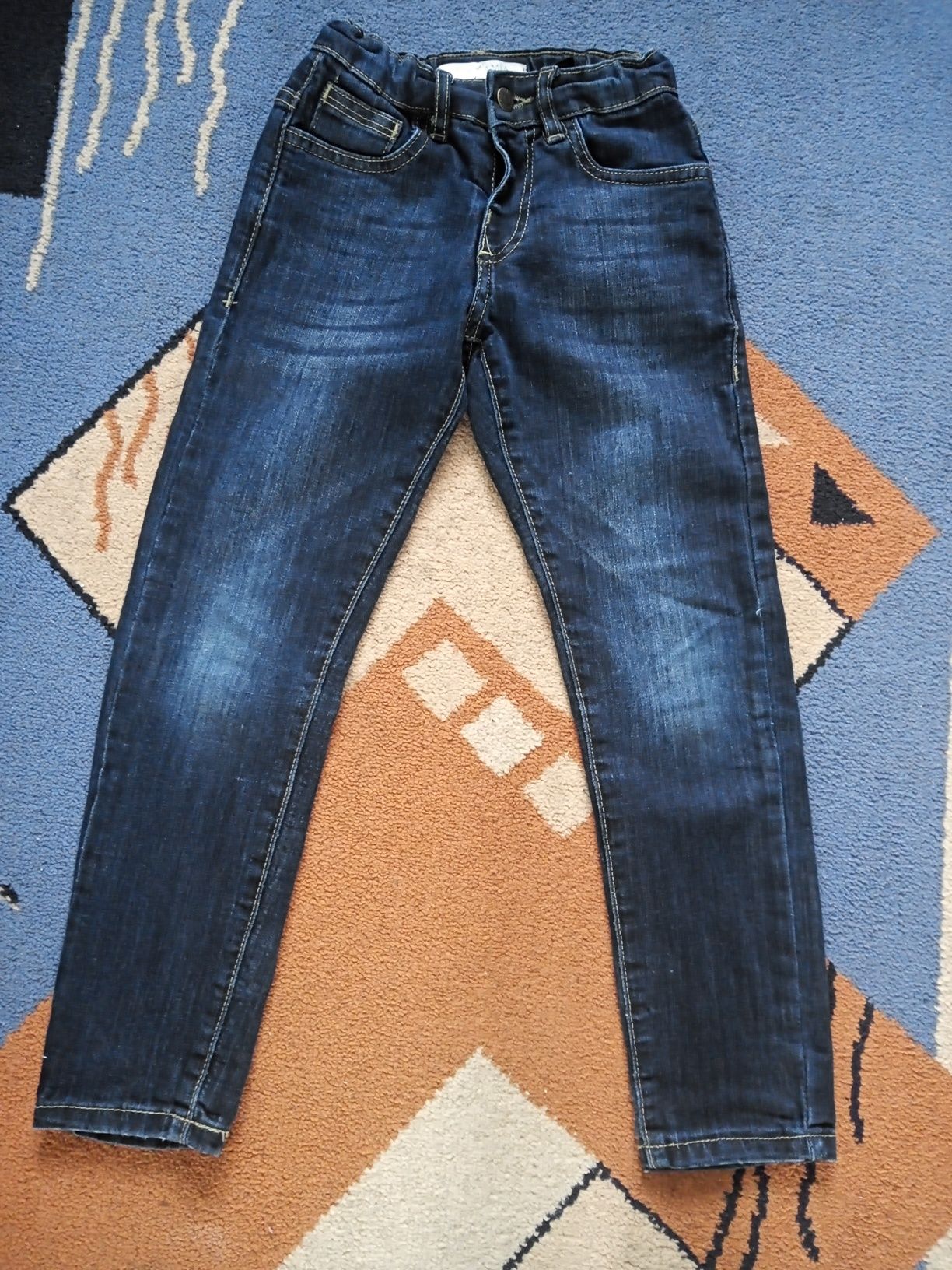 Spodnie jeansowe chłopięce r.122 5.10.15