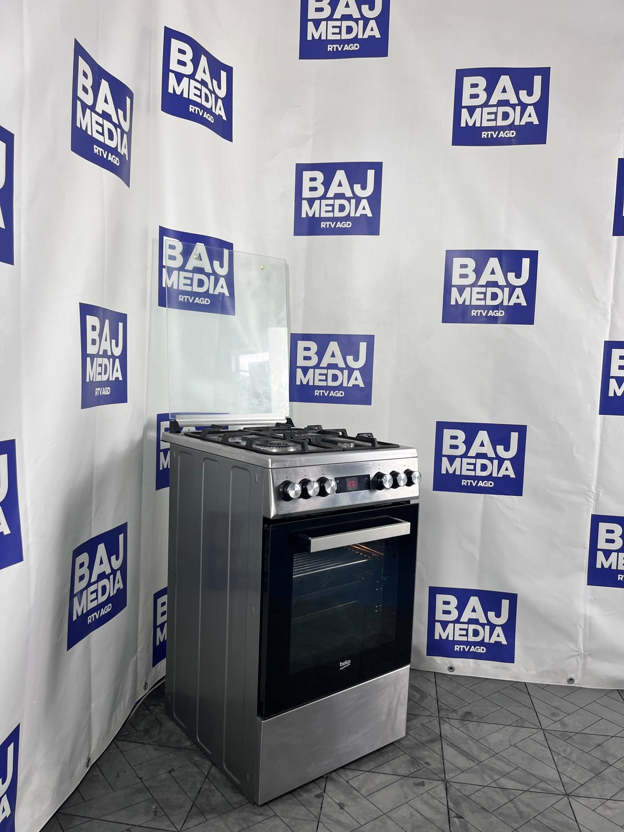 Kuchenka Gazowo-Elektryczna Termobieg Beko 50Cm / A /Dostawa/Gwarancja