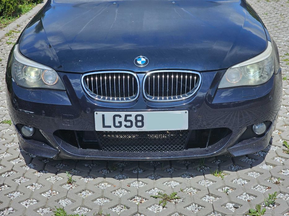 Bmw 5 E60 E61 LCI M Pakiet Przód Kompletny Dynamic 416 Carbonschwarz