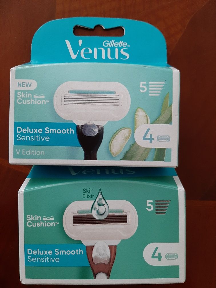 Gillete  venus deluxe smooth sensitive 4 шт