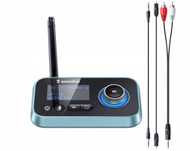 SOOMFON Adapter Audio Bluetooth 5.0  RX TX LCD
