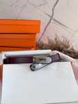 Ремінь в стилі Hermes Kelly Belt epsom, пояс ермес келлі, ремень келли