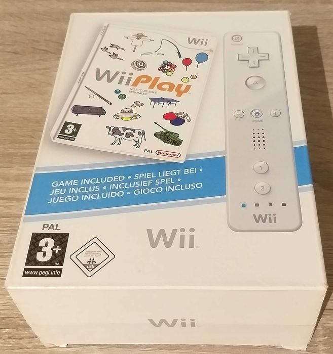 Wii Play +Wiimote Motion Plus + Nunchuck - Colecionadores