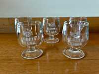 Cálices / copos de shot de aguardente da Aldeia Velha para coleção