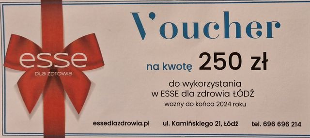 Voucher ( o wartości 250zł)