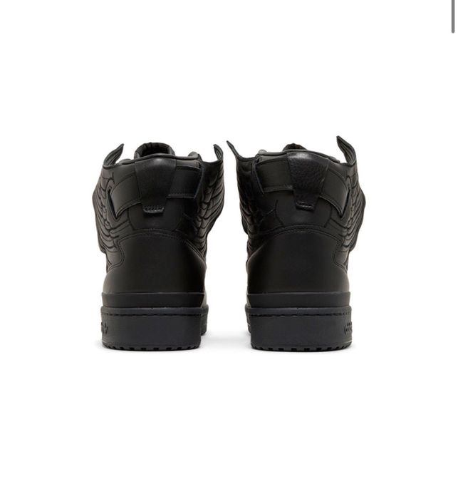 ВЖЕ В УКР‼️Кросівки Adidas Forum High Wings 4.0 Jeremy Scott (Black)