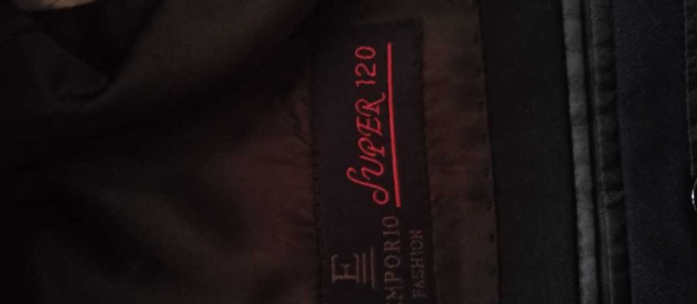 Garnitur męski rozm. 48 granatowy EMPORIO