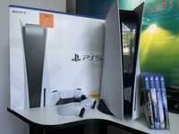 PlayStation 5, як нова,є 2 геймпади, ігри є.Обмін є.