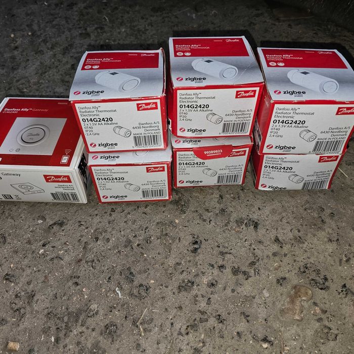 Głowice termostatyczne Danfoss Ally