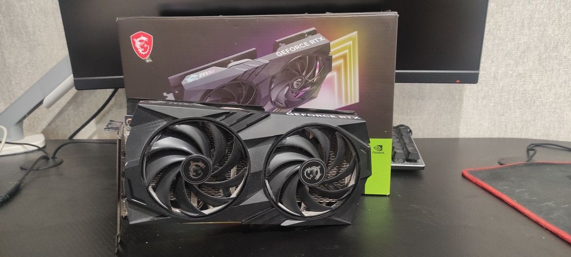 Відеокарта MSI RTX 4060 8GB Gaming X (RTX 4060 GAMING X 8G) (GDDR6, 12
