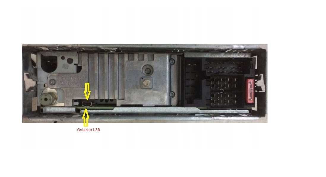 Kabel USB do radioodbiornika Blaupunkt HAMBURG MP57; MP68