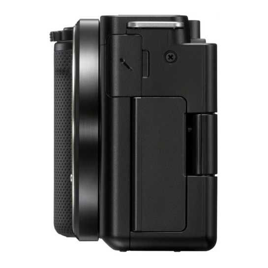 Фотоапарат із змінним об'єктивом Sony ZV-E10 Kit + 16-50 Black