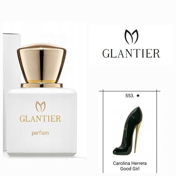 Perfum Glantier premium 50ml 553 insp. Carolina Herrera Good Girl