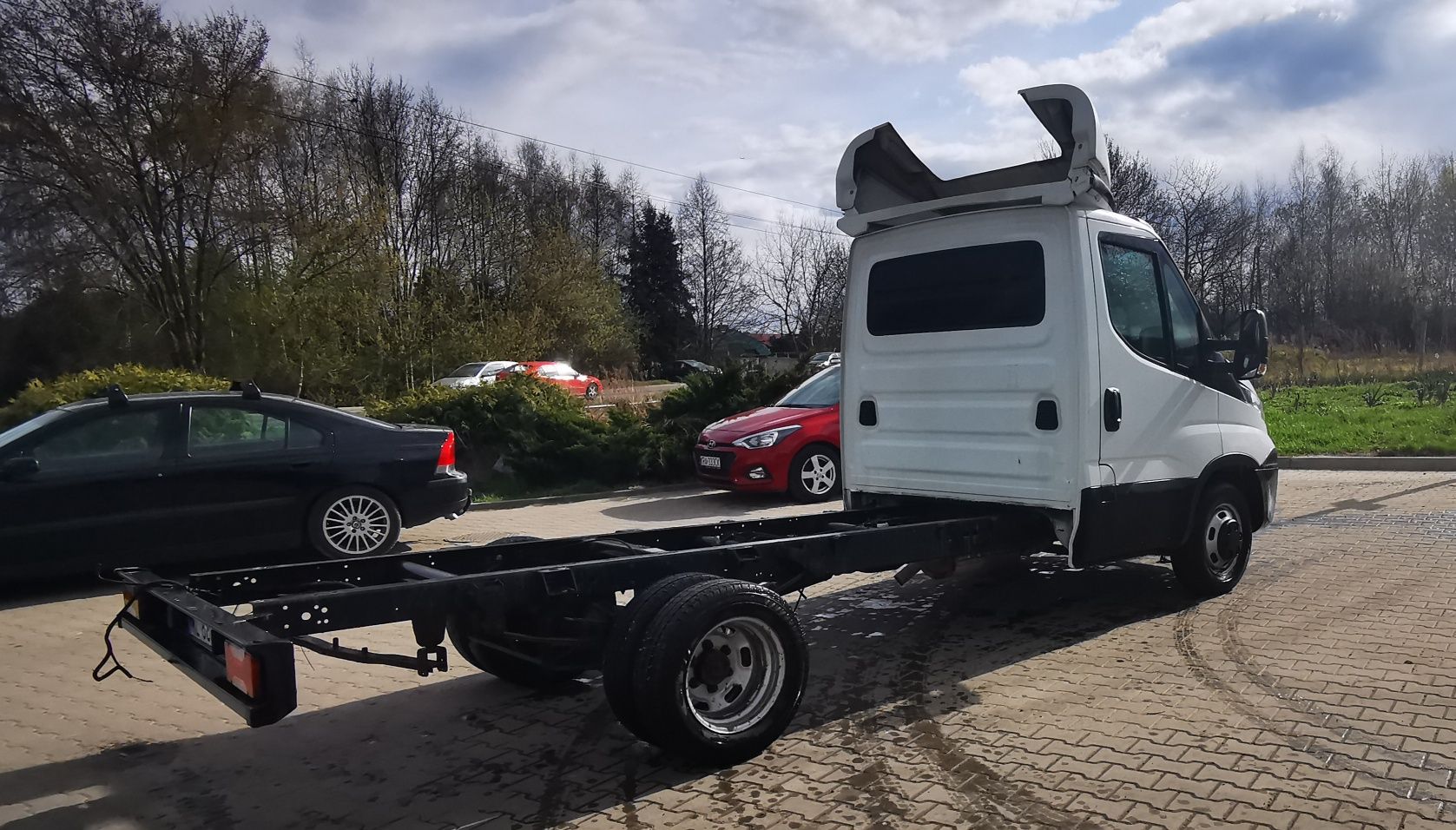 Iveco Daily 35c15 2.3 Hpi rama wywrotka chłodnia klima salon  bliźniak