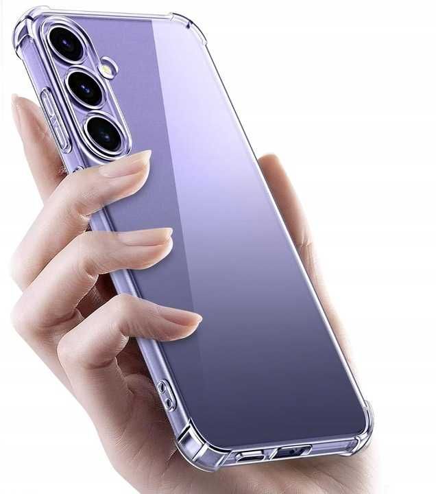 Etui Anti-Shock do Samsung Galaxy S24 + Szkło Hartowane