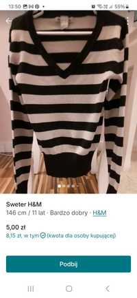 Sweterek H&M r.146