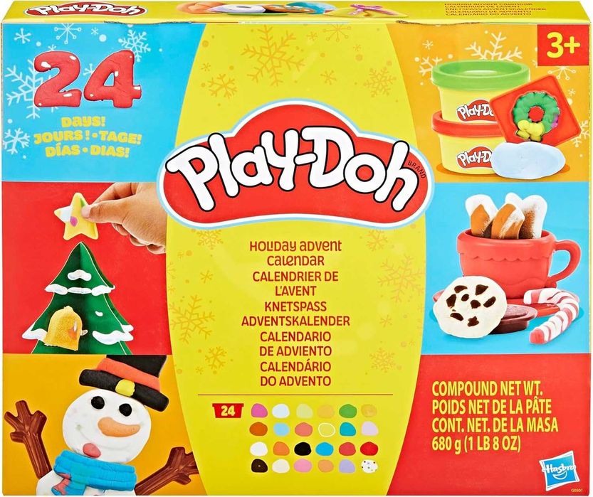 Play-Doh Holiday Advent Calendar Святковий Адвент-календар Плей До