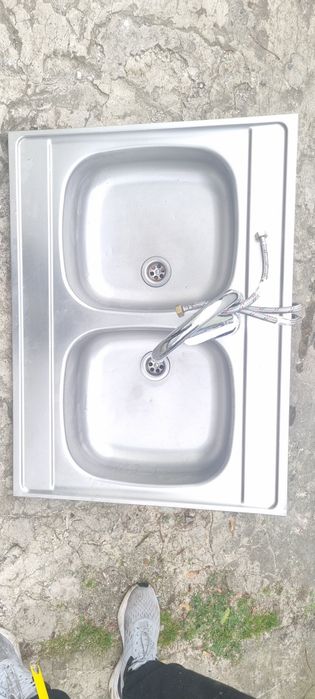 Zlewozmywak dwukomorowy