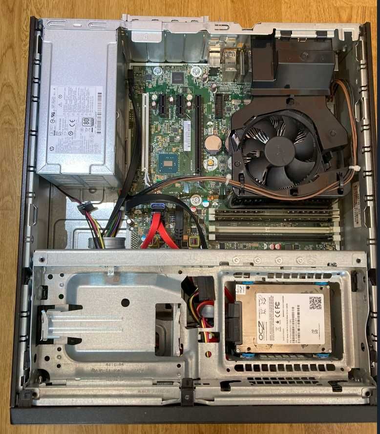 HP EliteDesk 800 G2 SFF, i7-6700 3,4GHz, 24GB RAM, 128GB SSD, Win10/11