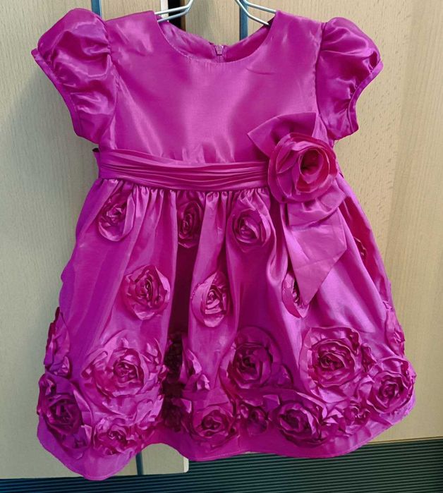 Незрівнянна святкова дитяча сукня плаття бренду BONNIE JEAN(США) 1 рік