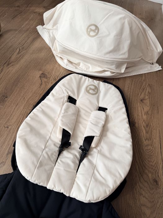 Tapicerka cybex priam 4.0 off white seat pack