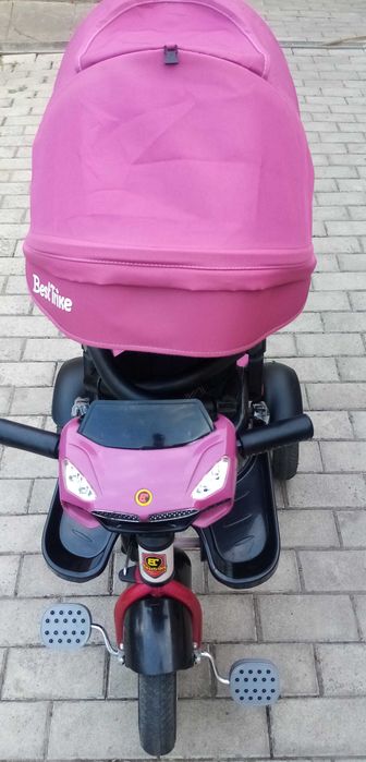 Дитячий велосипед з ручкою