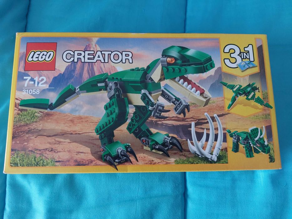 LEGO Creator 31058 – Dinossauro 3 em 1 (Novo e Selado)
