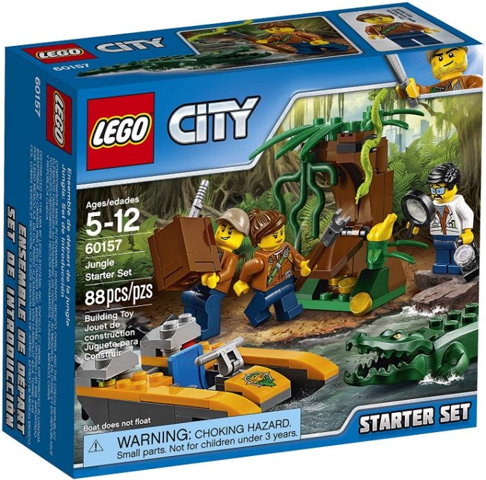 Super Lote Lego City "Jungle Explorers"