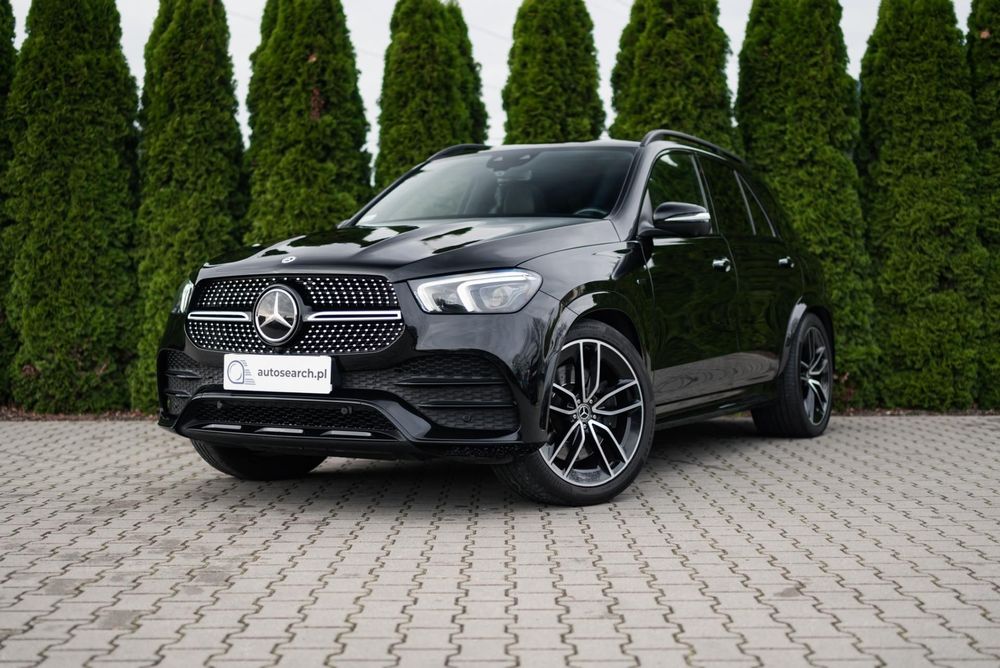 Mercedes-Benz GLE 350de, AMG, FV23%, Gwarancja, Salon PL, Bezwypadkowy, Panorama, 360