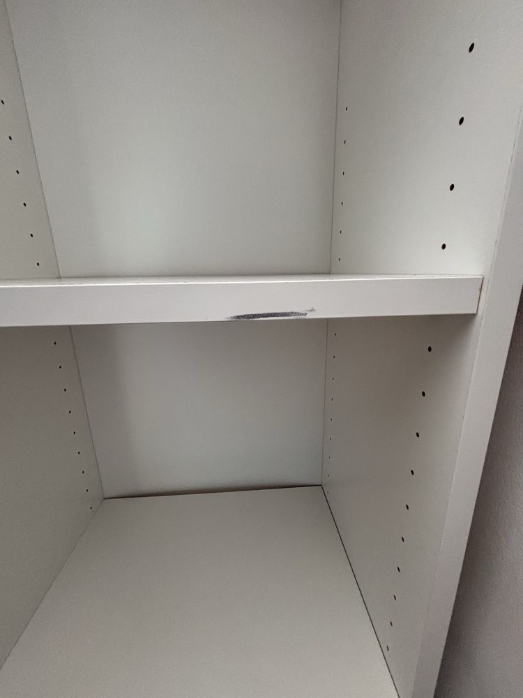 Wysokie (237cm) Regały Billy Ikea (3x40+1x80)