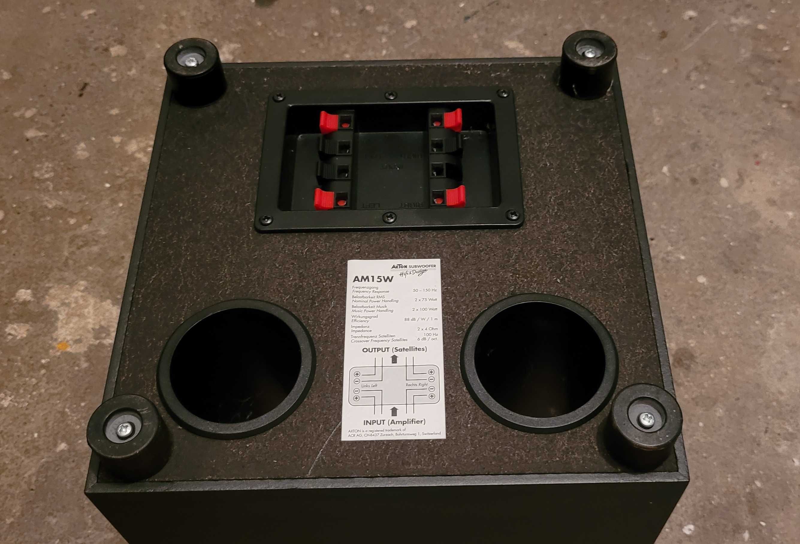 subwoofer pasywny (2 sztuki)