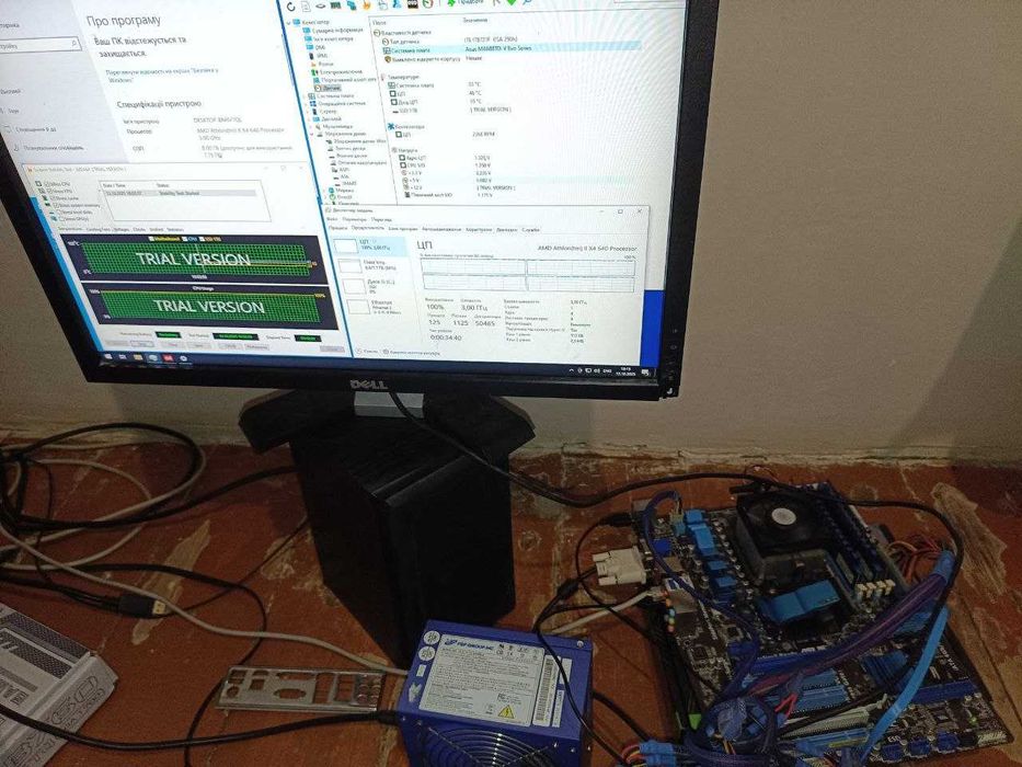 AM3 Asus m4a88td-v evo/usb3 /6gb ddr3/Athlon II X4 640 4ядра 3,0Ghz
